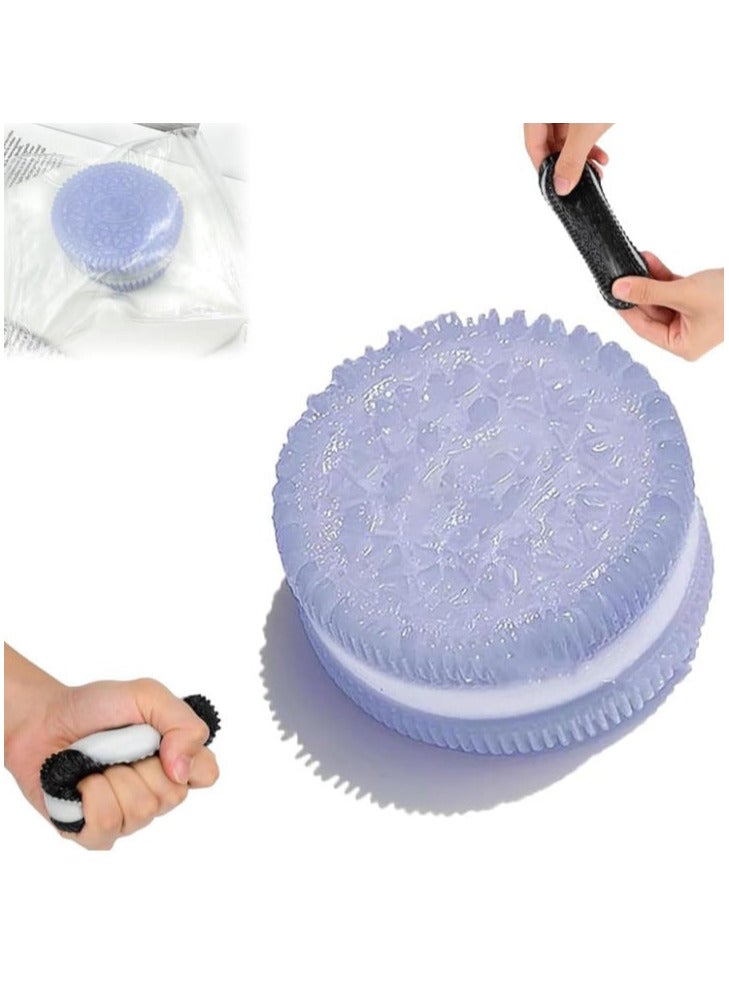 Tapa Squishy Squeeze Toy, Squishy Tapa Cookie, Stress Relief Toy, Super Soft Squishy Cookie Toy for Stress Relief - Image 1